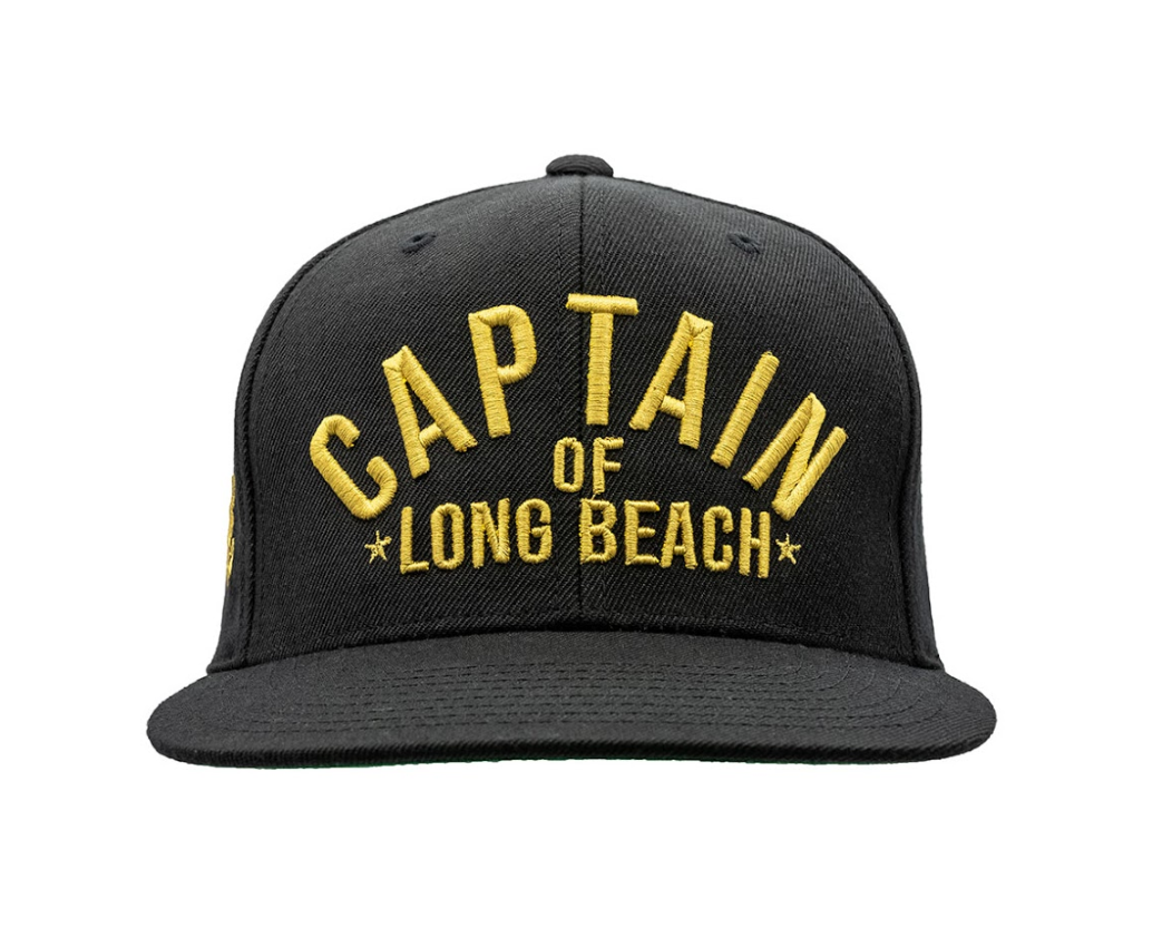 LBC Embroidered Snapback Cap | Long Beach Cali 